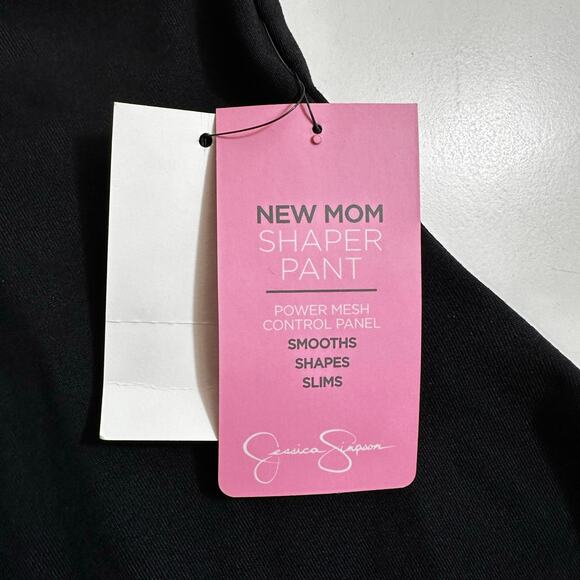 NWT Jessica Simpson New Mom Shaper Pants Postpartum Shapewear Leggings Black M - Picture 8 of 8
